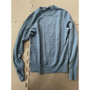 UNIQLO Size XS SMALL SOLID GREEN V-NECK CASHMERE PULLOVER XS SWEATER - EXCELLENT